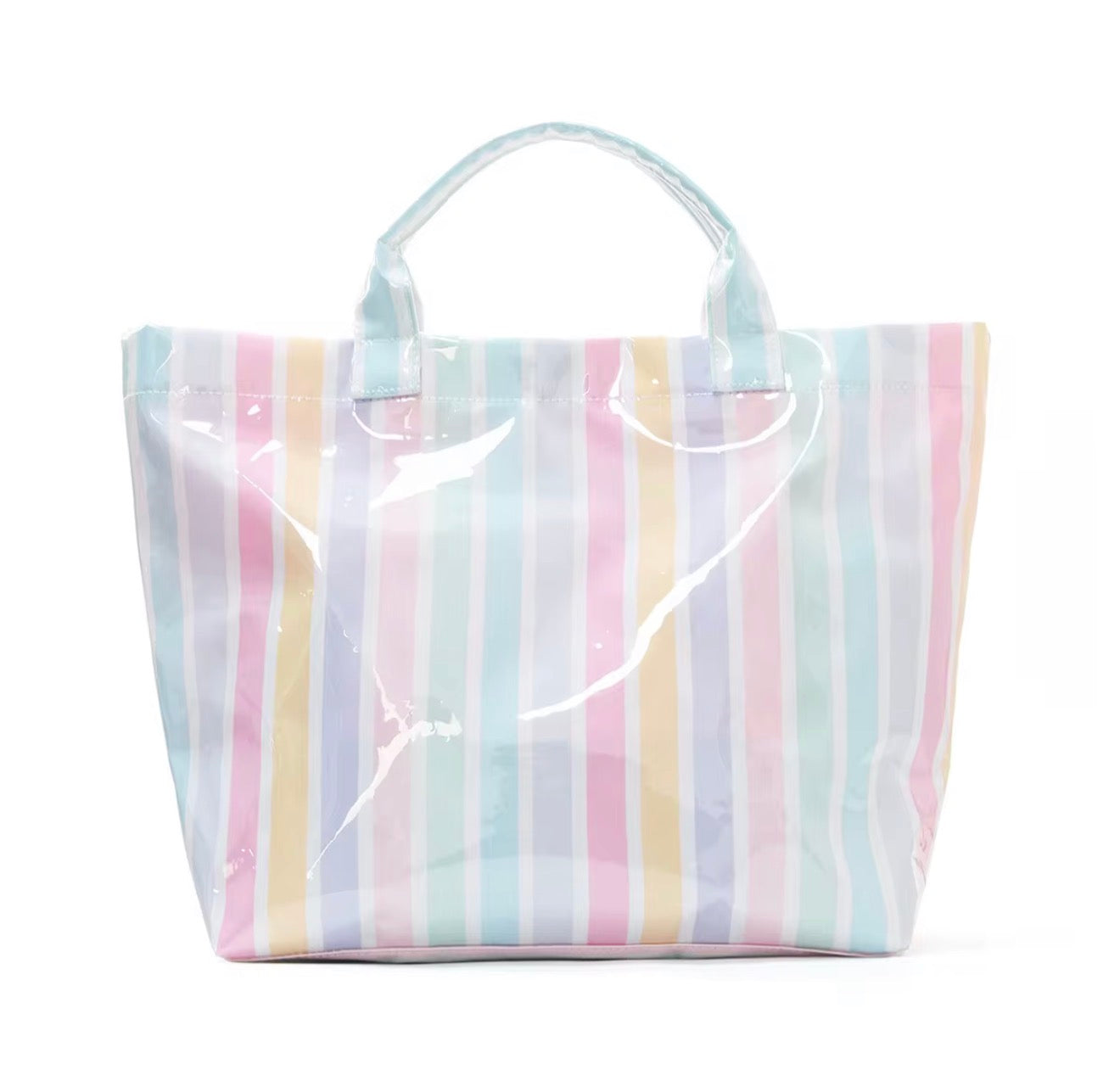 Waterproof Striped Summer Bag - - Southern Belle Boutique