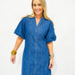Jesse Dark Wash Denim Dress - Southern Belle Boutique