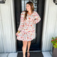 Magali Dress - Raspberry Bloom