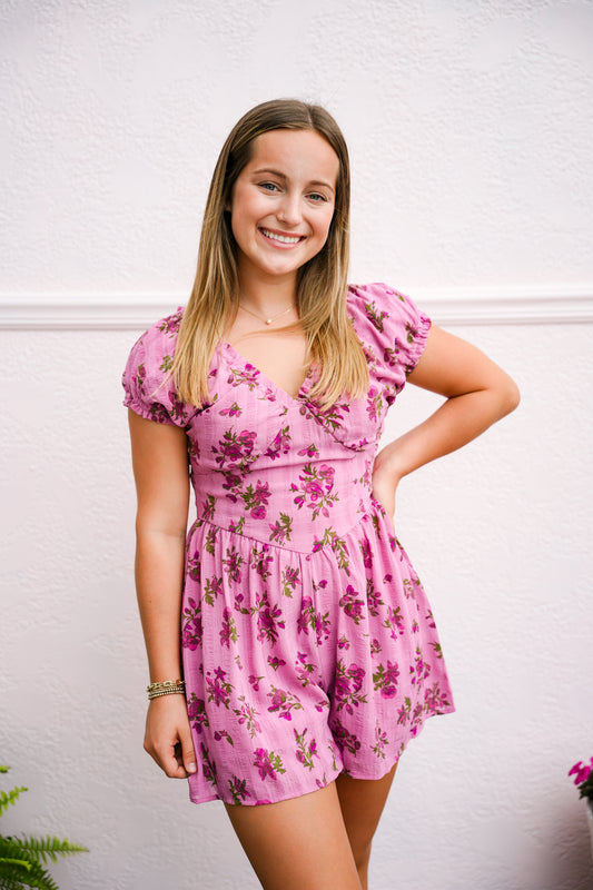 Floral Romper