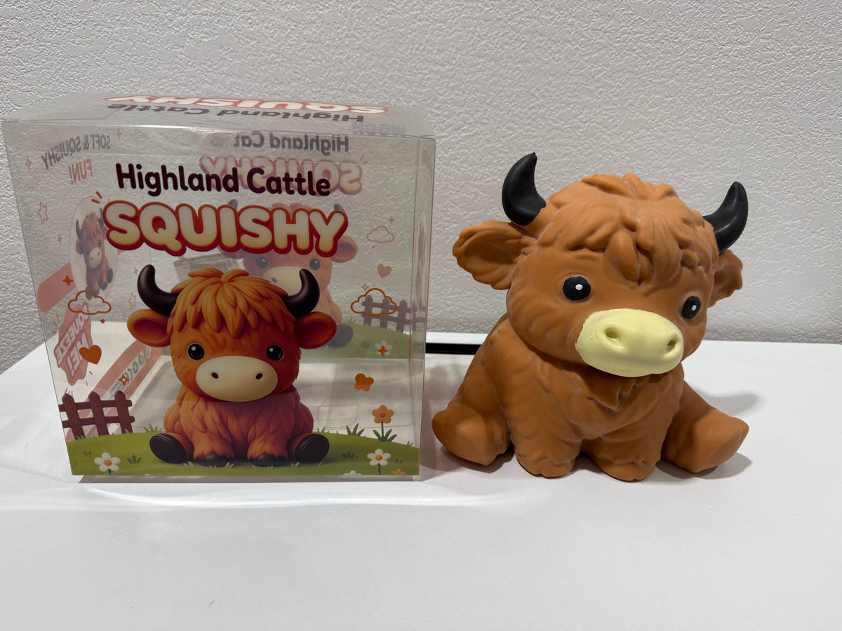 Jumbo Highland Cow Squishy - Southern Belle Boutique