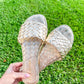 Shana Slide Sandal - Gold - Southern Belle Boutique