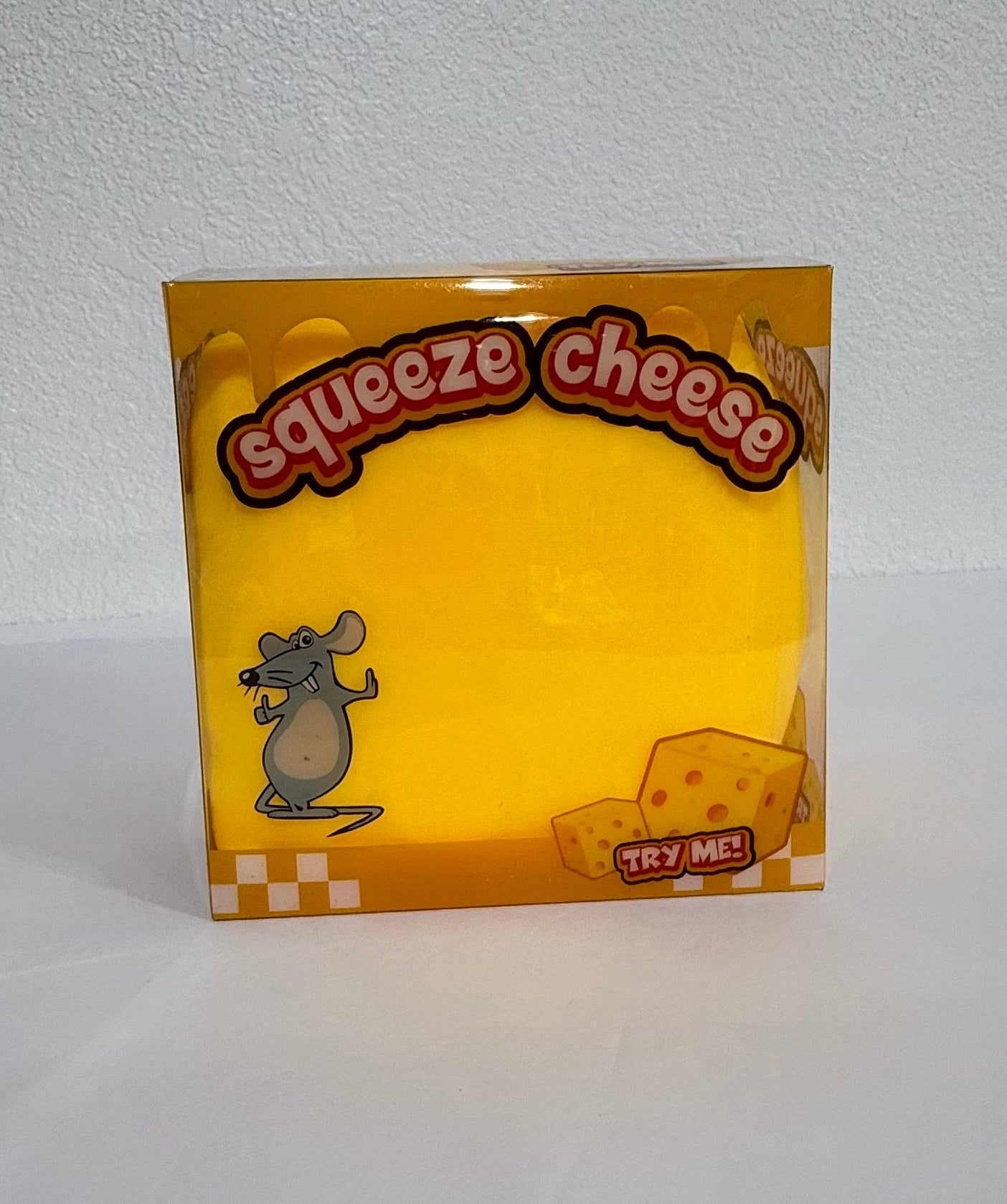 Cheese Cube Squishy - Jumbo - Southern Belle Boutique