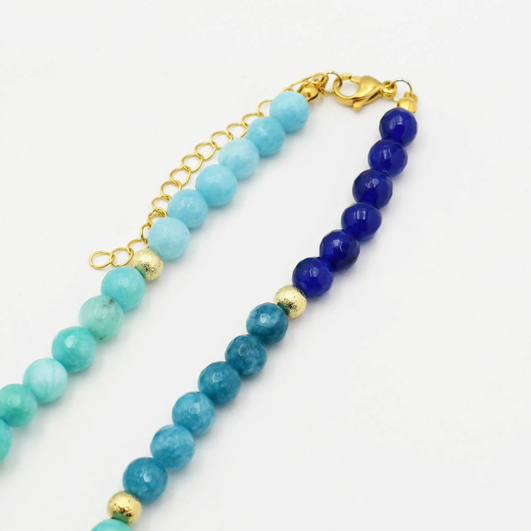 Aquamarine Gemstone Necklace