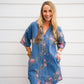Denim Floral Dress
