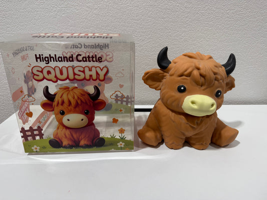 Jumbo Highland Cow Squishy - Southern Belle Boutique