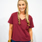 Amaya Tee - Bordeaux