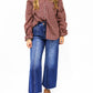 Burgundy Plaid Button Down Top - Southern Belle Boutique