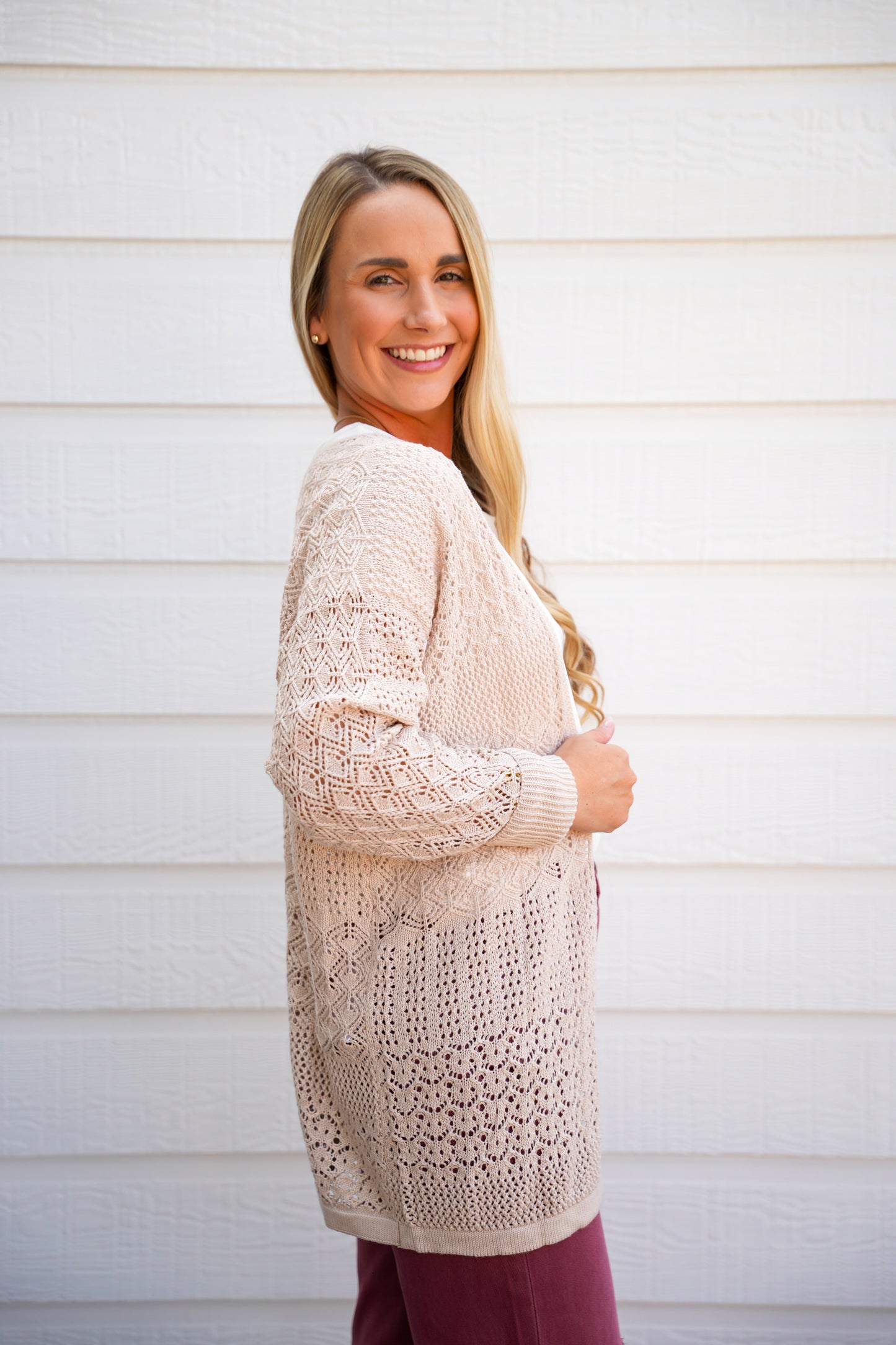 Big Dreams Cardigan - Jet Stream