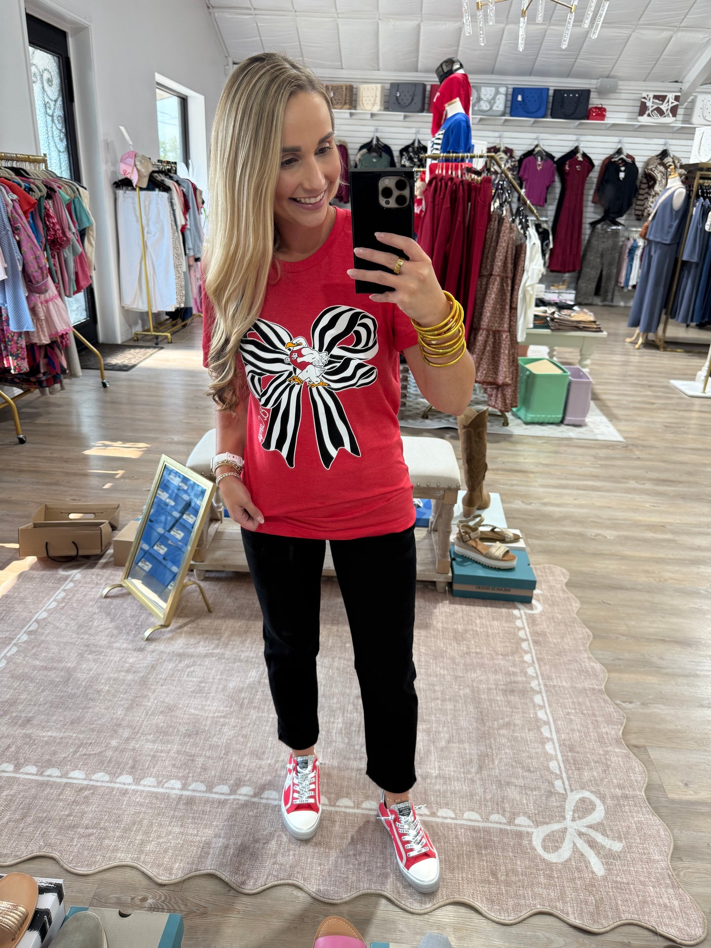 Ricky Ricebird Bow Tee