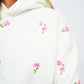Floral Fleece Hoodie - Southern Belle Boutique
