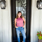 Mauve Ribbed Tank - Southern Belle Boutique
