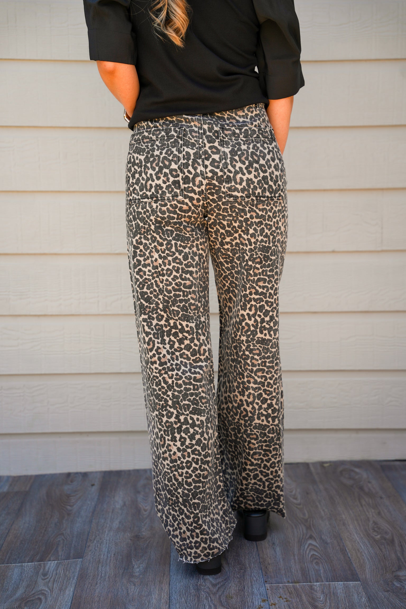 Leopard Print Pants - Southern Belle Boutique