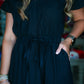 Black Open Back Midi Dress - Southern Belle Boutique
