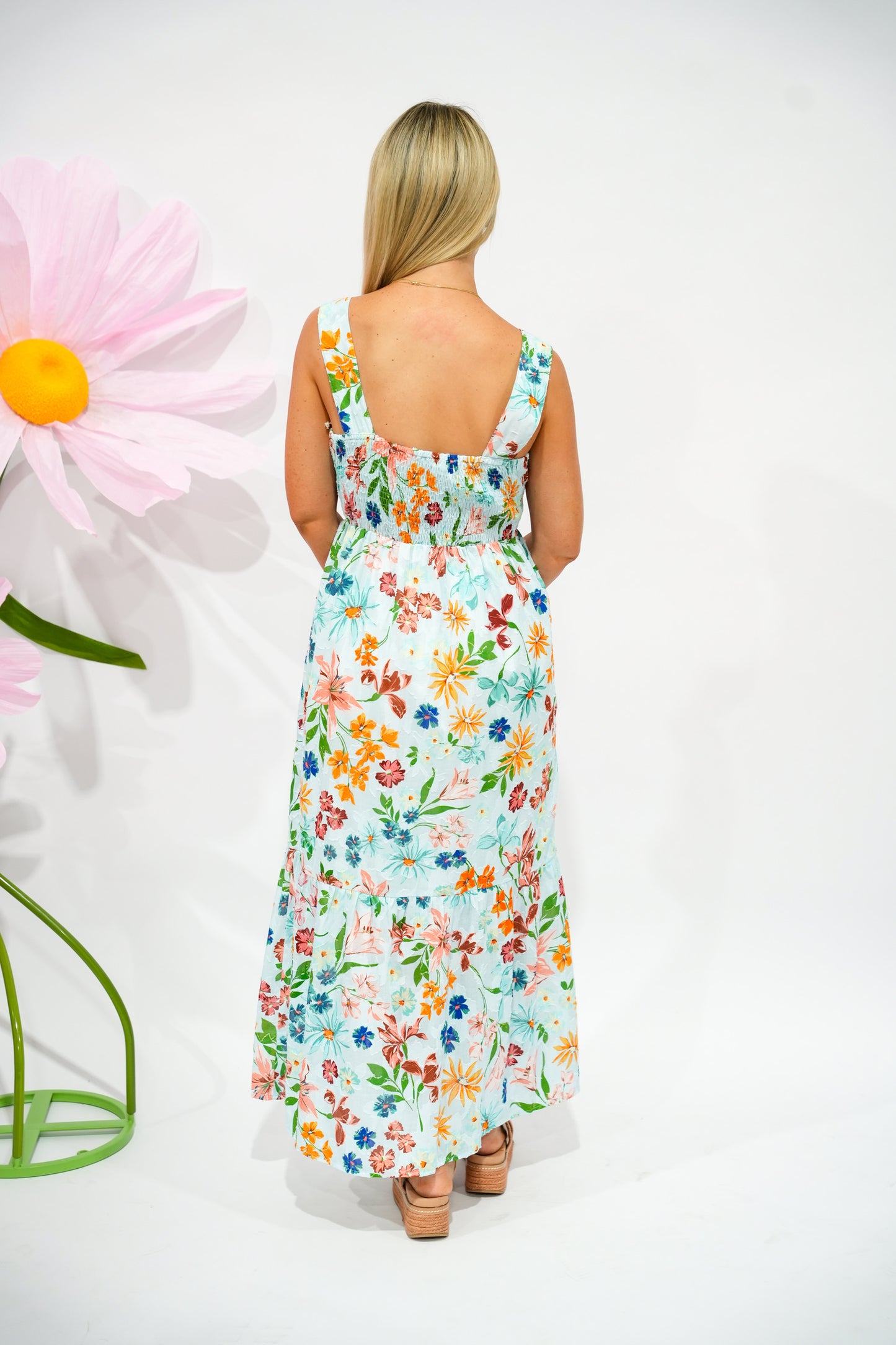 Janey Dress - Endless Wildflower - Southern Belle Boutique