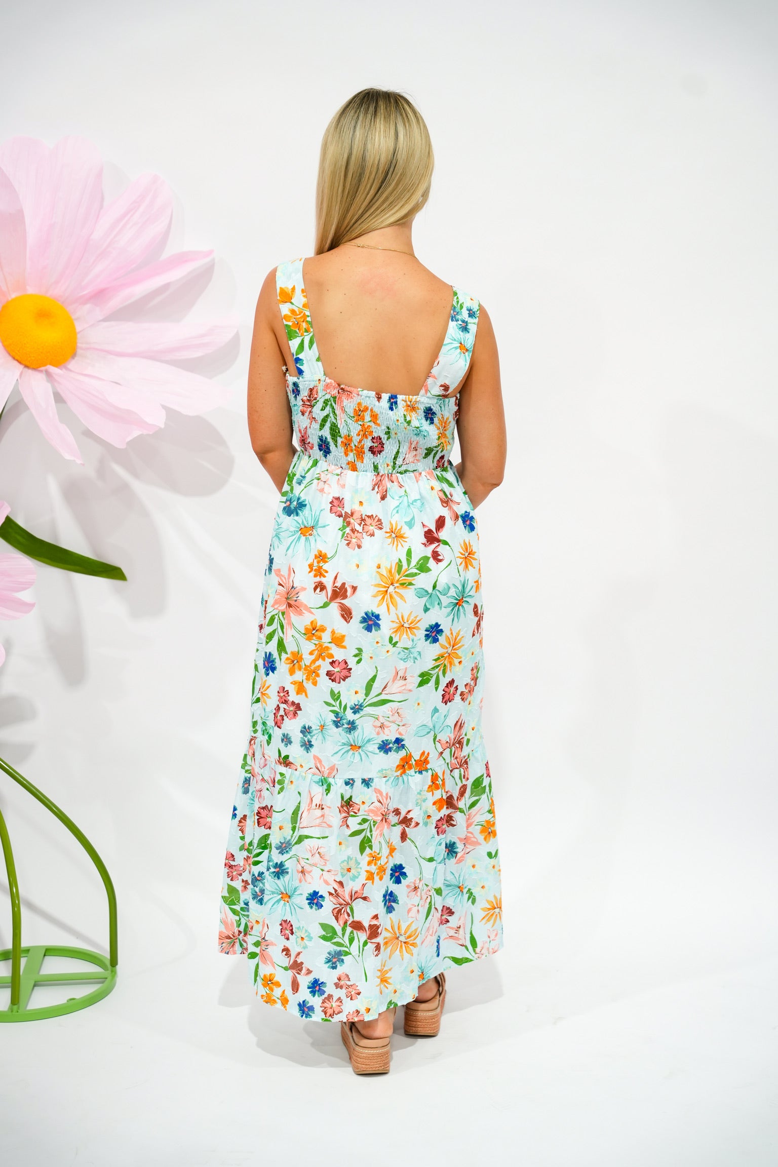 Janey Dress - Endless Wildflower - Southern Belle Boutique