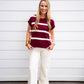 Meg High Rise Wide Leg - Candle