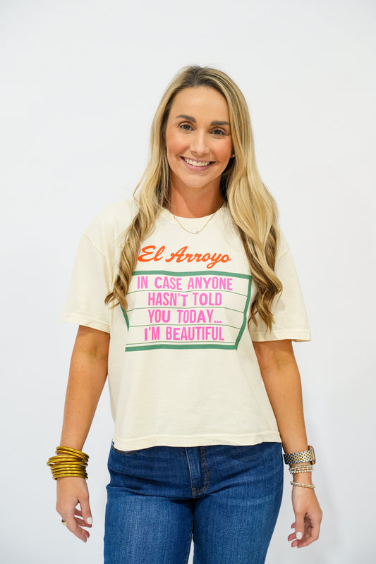 I'm Beautiful Tee - Southern Belle Boutique