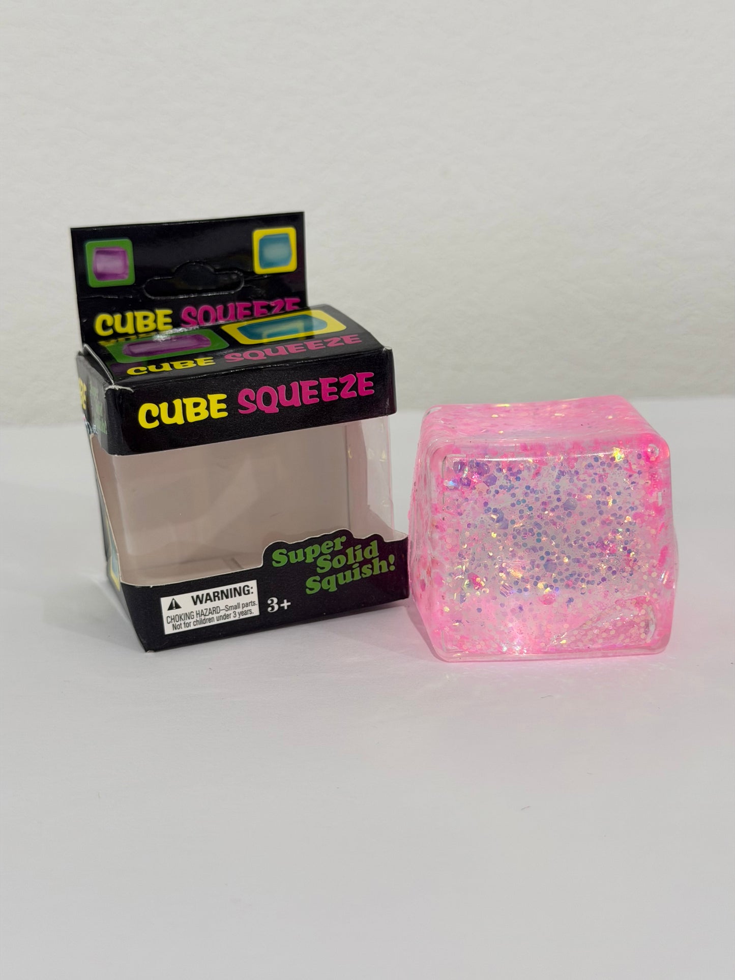 Cube Squeeze Balls - Glitter - Southern Belle Boutique