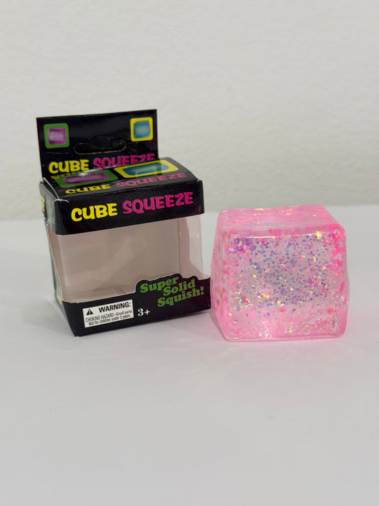 Cube Squeeze Balls - Glitter - Southern Belle Boutique
