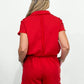 Racing Red Polo Short Set