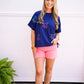 Around The World Luxe Top - Southern Belle Boutique