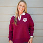 Texas A&M Brianna Cannon Club Sweatshirt - Southern Belle Boutique