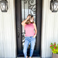 Mauve Ribbed Tank - Southern Belle Boutique