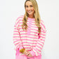 Cutie in Pink Striped Top - Southern Belle Boutique