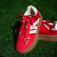 Topping Color Block Platform Sneaker - Red
