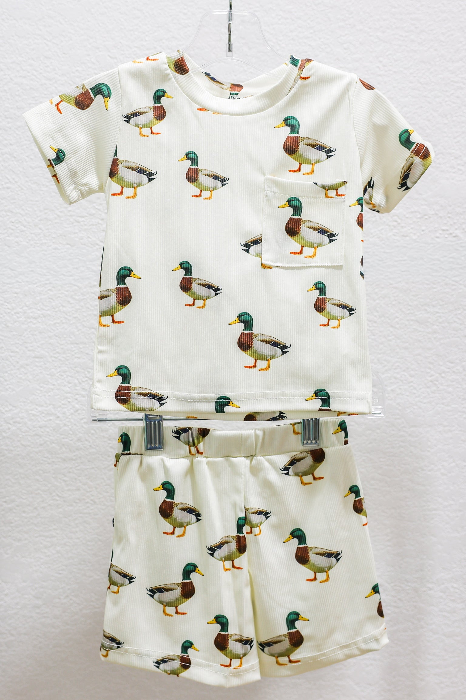 Duck Prink Short Set - Southern Belle Boutique