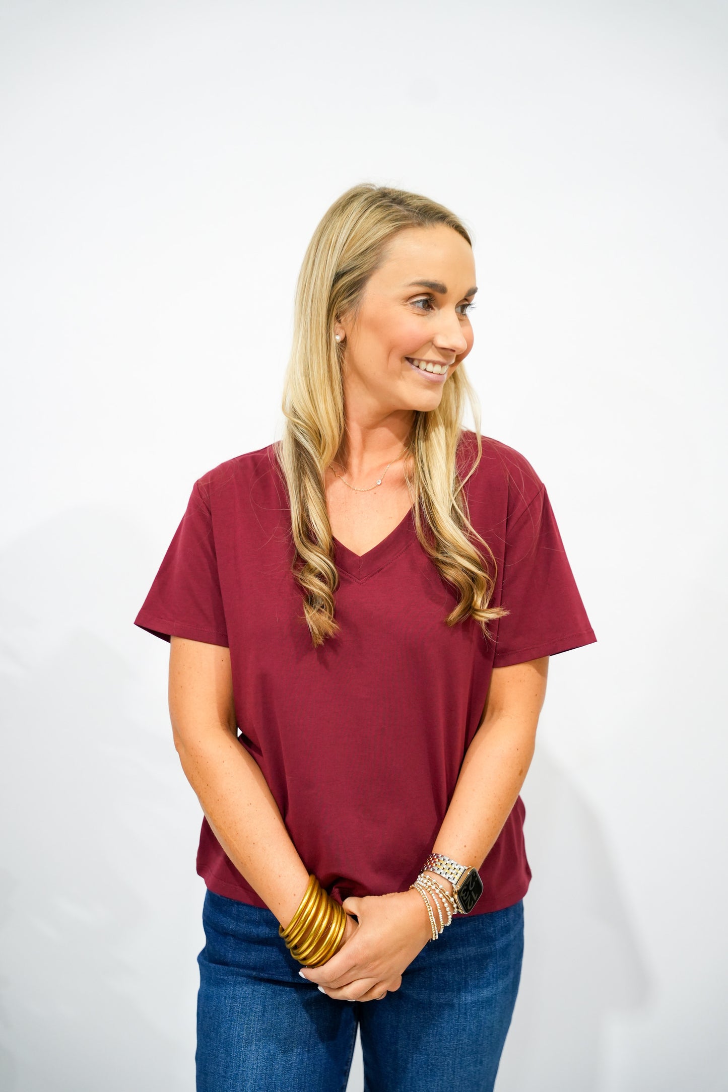 Amaya Tee - Bordeaux