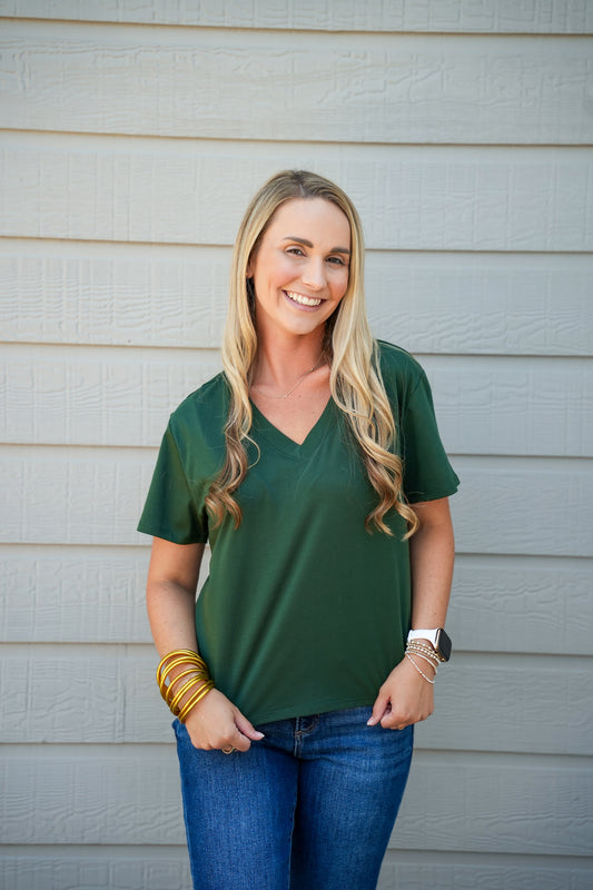 Amaya Tee - Evergreen