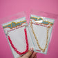 Pink Link Trucker Hat Chain - Southern Belle Boutique