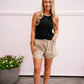 Mariah Tank - Black - Southern Belle Boutique