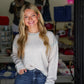 Millie Sweater - Heather Oatmeal - Southern Belle Boutique
