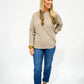 Lt Mocha Crew Neck Sweater