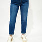 Reese High Rise Ankle Straight Leg Jeans - Attain
