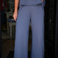 Slate Flowy Pant - Southern Belle Boutique