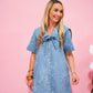 Dreamy Days Light Blue Denim Dress - Southern Belle Boutique