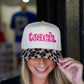 Teach Leopard Trucker Hat