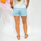Jane High Rise Short - Sky - Southern Belle Boutique