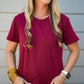 Shyama Tee - Bordeaux