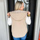 Taupe Quilted Vest