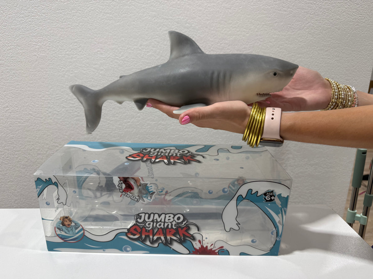 Jumbo Giant Shark Squishy
