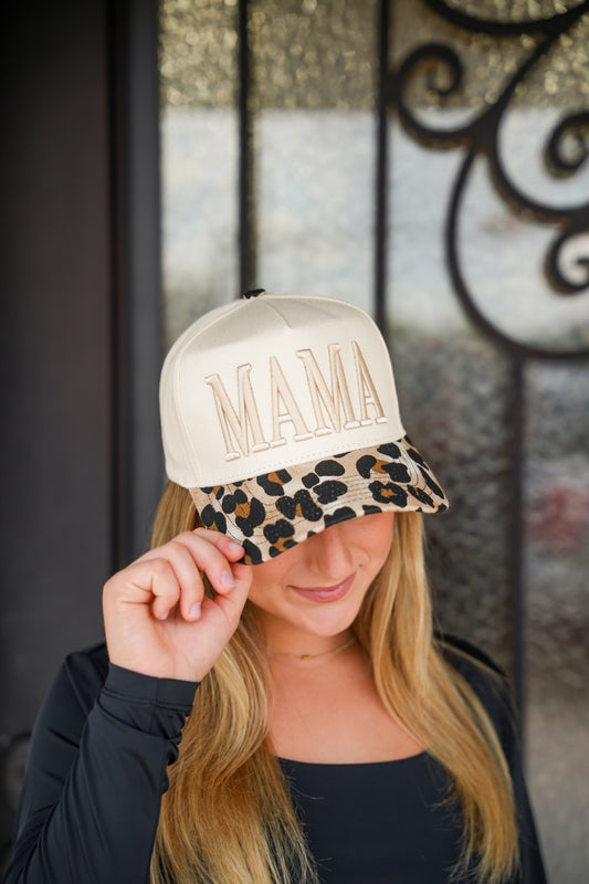 Leopard MAMA Hat