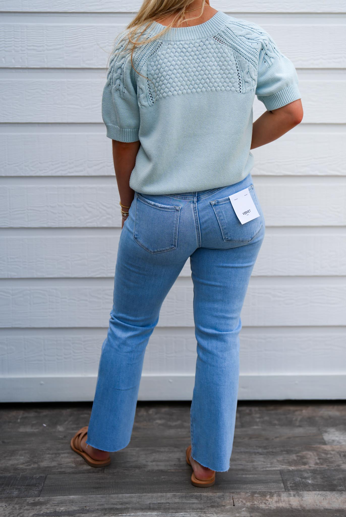 Elsie Sweater - Aquamarine - Southern Belle Boutique