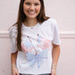 Red White Bow Tee