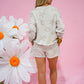 Sea Motif Knit Short Set - Southern Belle Boutique