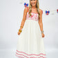 Red Floral Midi Dress - Southern Belle Boutique